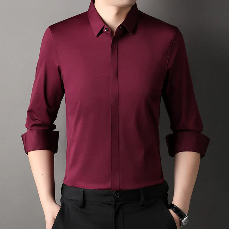 Kusek | Long Sleeve Button-Up Shirt
