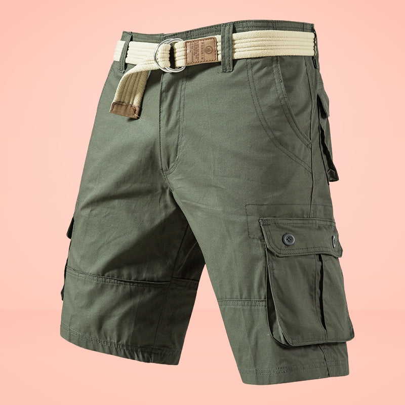 Waller | Cargo Shorts with Belt and Pockets