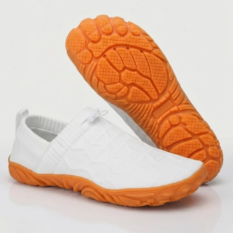 Jessie | Knit Slip-On Trainers with Drawstring Closure