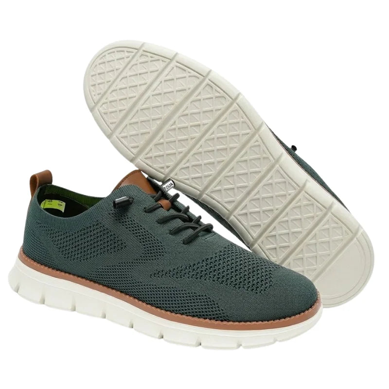 Laurie | Casual Knit Lace-Up Trainers