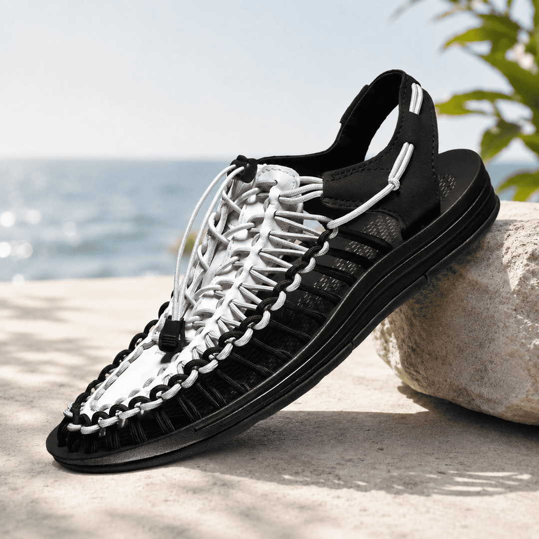 Widnel | Closed Toe Lace-Up Sport Sandals