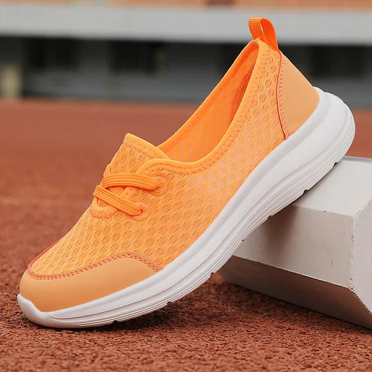 Firsova - Mesh Slip On Trainers Lightweight Sole