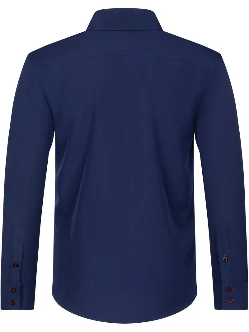Remco | Long Sleeve Button Collar Shirt