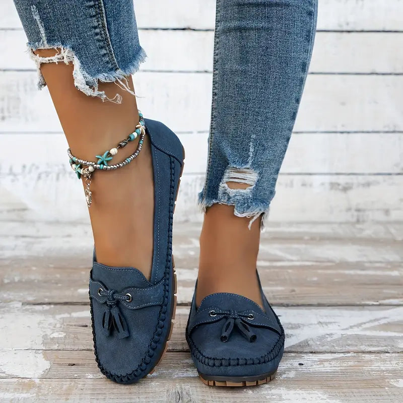 Tânia | Tassel Slip-On Loafers Shoes