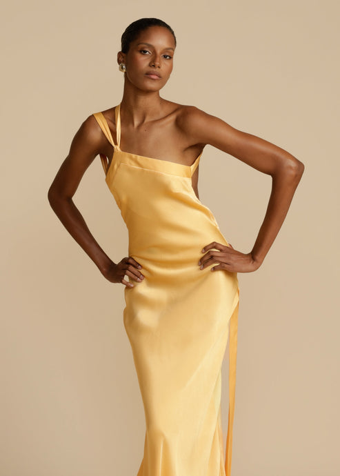 Sybille | One Shoulder Open Back Maxi Dress