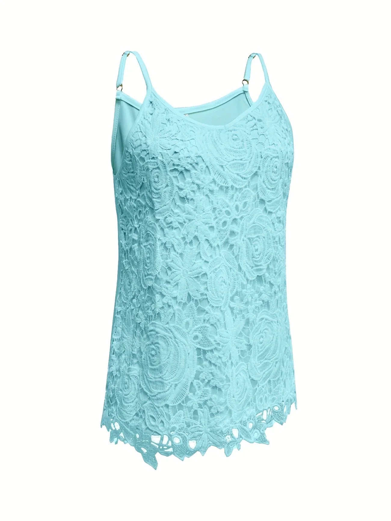Juna | Lace Cami Top with Spaghetti Straps