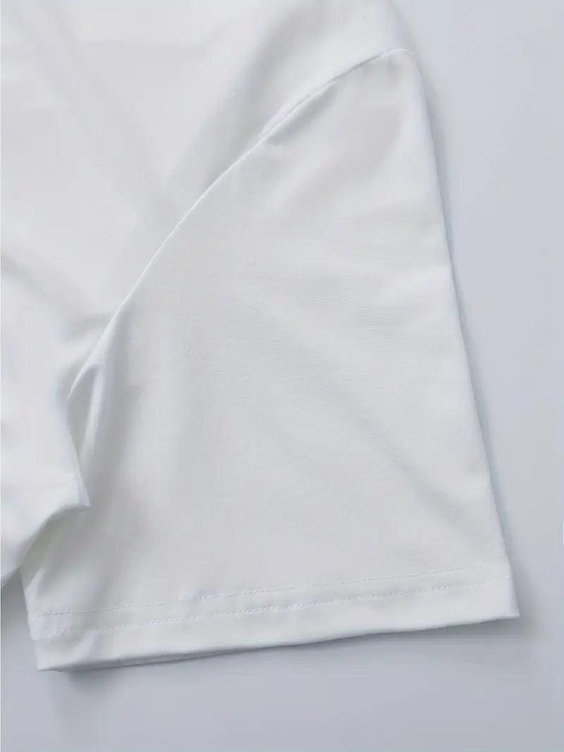 Fraga | V-Neck Slim Fit Mens T-Shirt