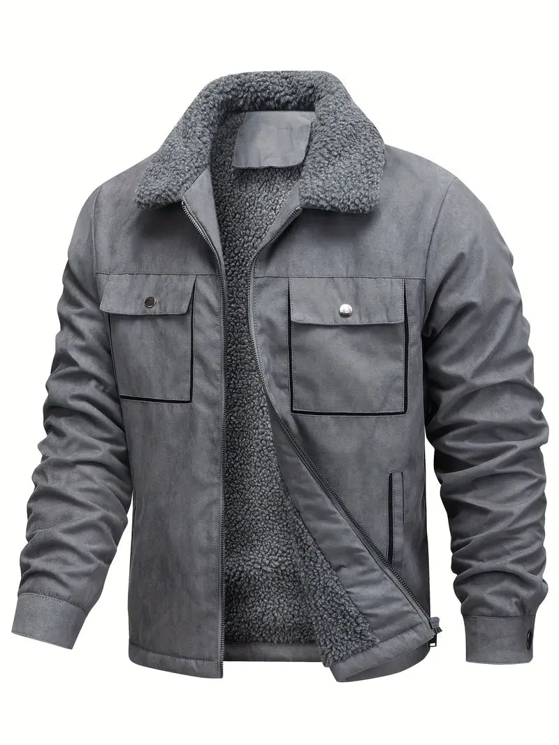 Grigory | Borg Collar Zip Jacket