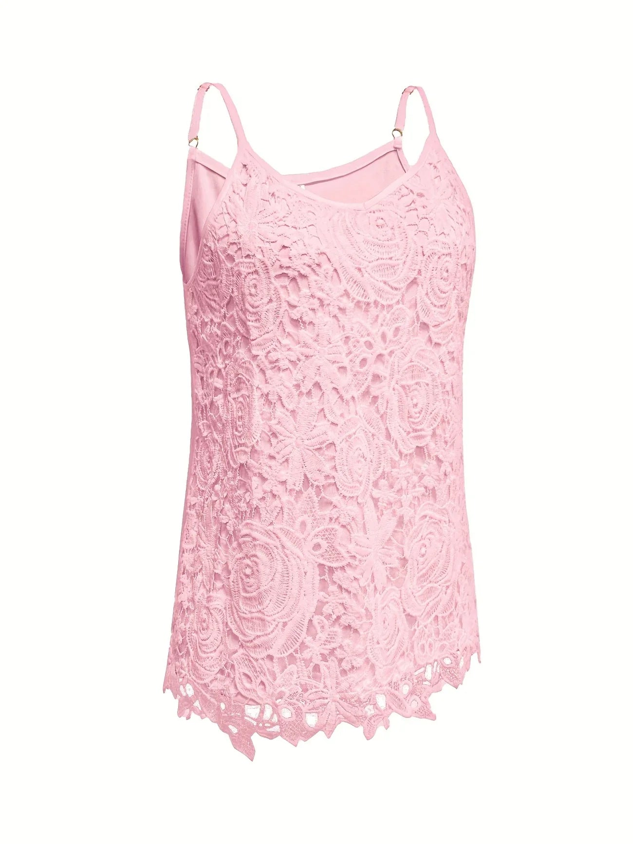Juna | Lace Cami Top with Spaghetti Straps