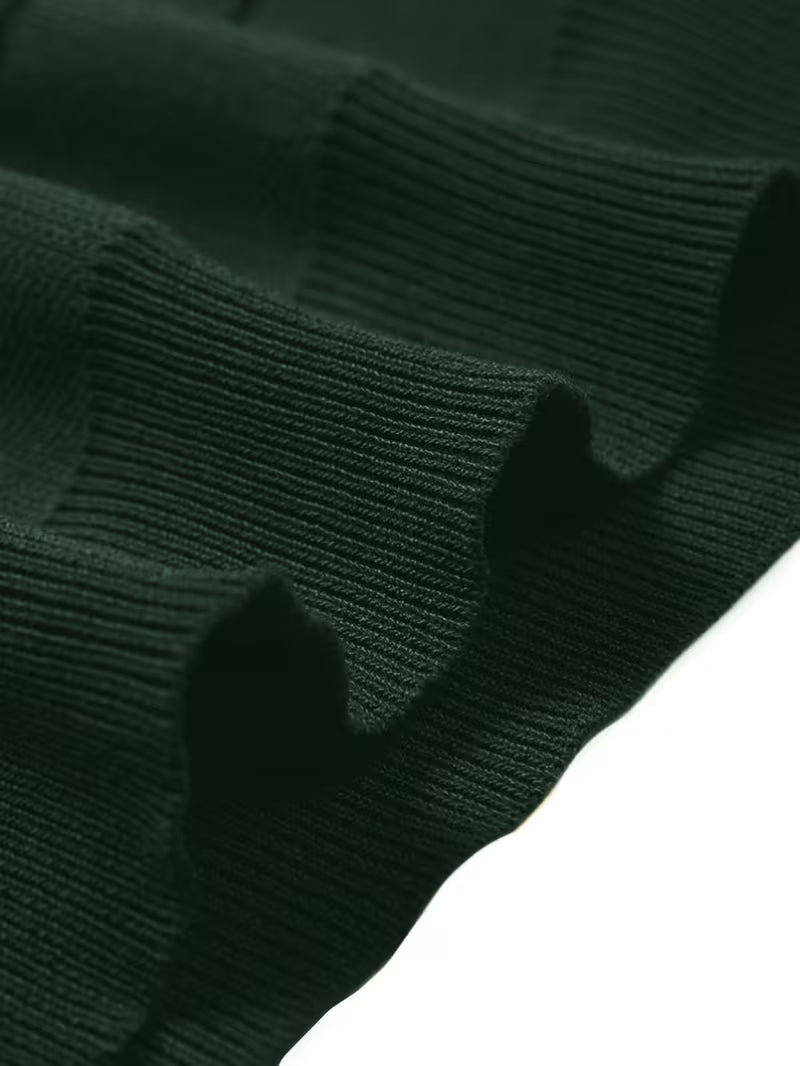 Roaan | Textured High Neck Long Sleeve Sweater