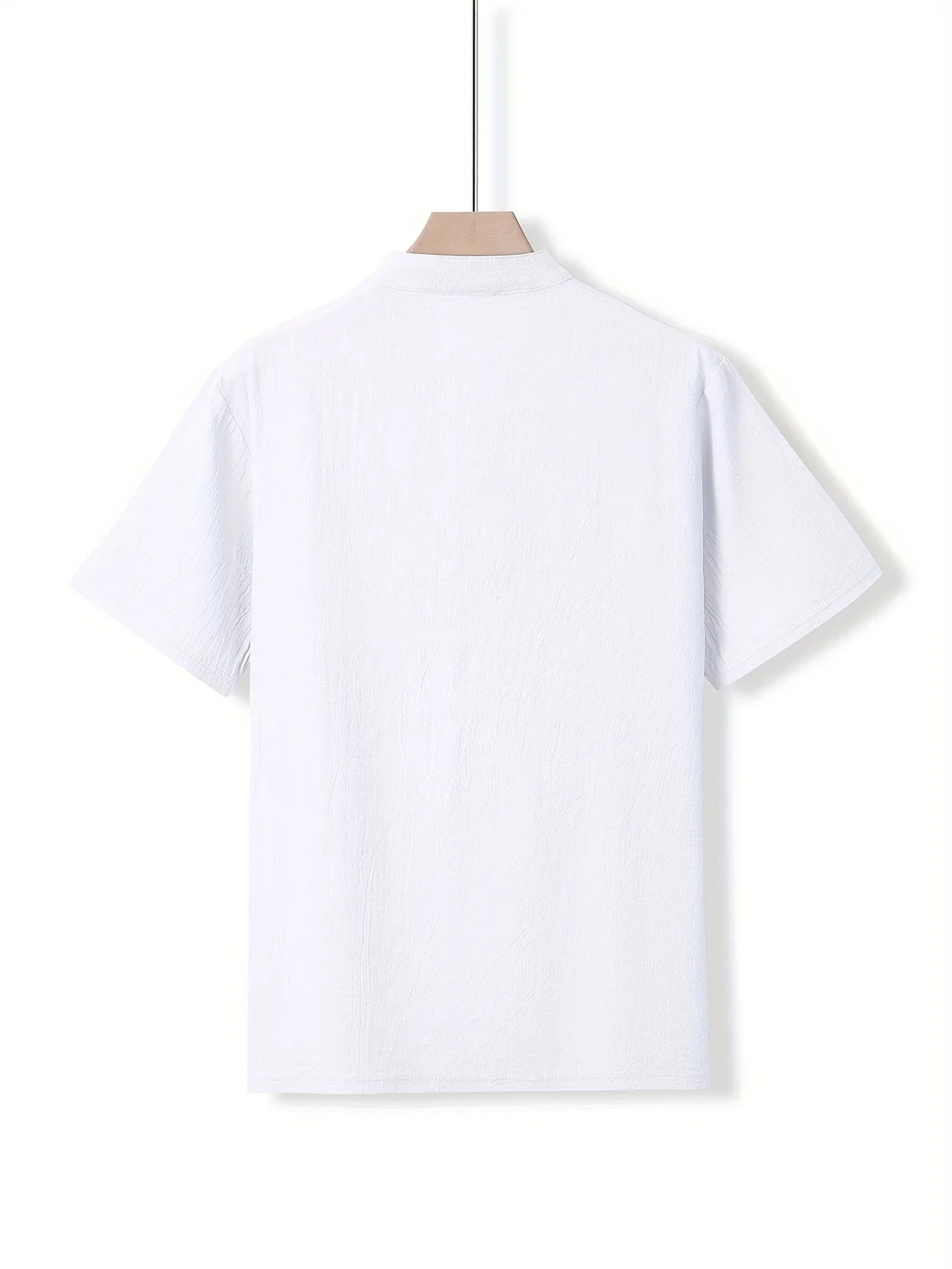 Markos | Short Sleeve Henley Shirt