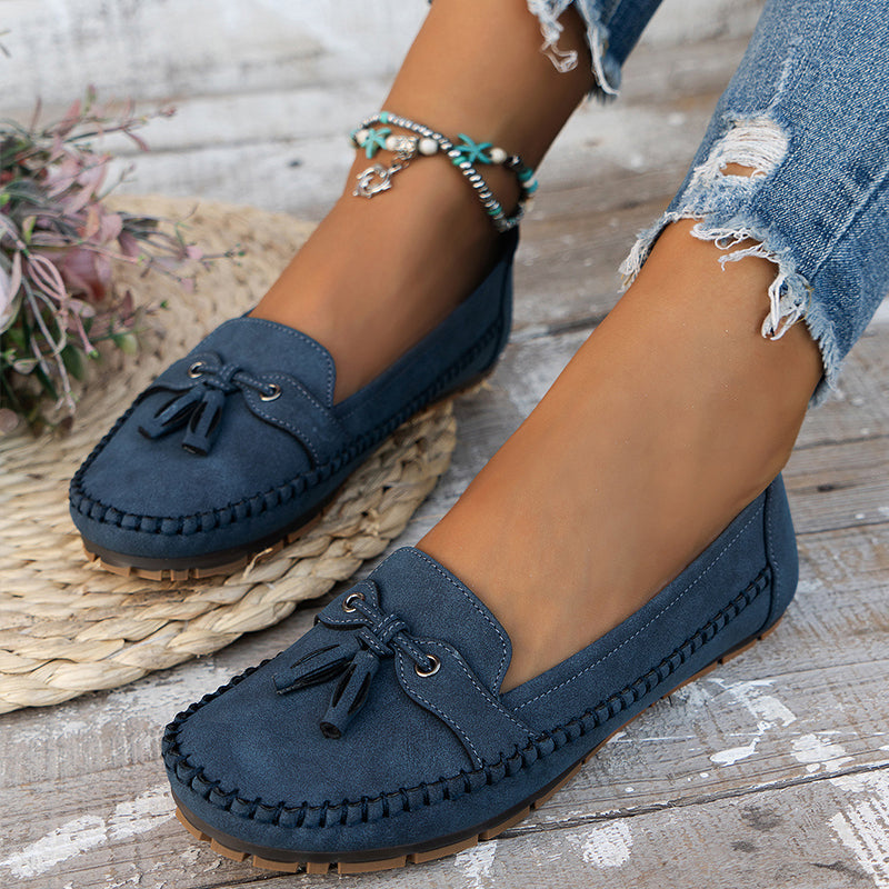 Tânia | Tassel Slip-On Loafers Shoes