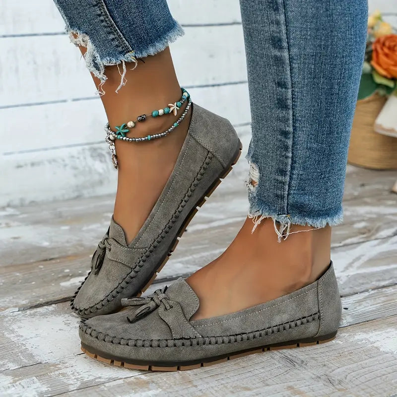 Tânia | Tassel Slip-On Loafers Shoes