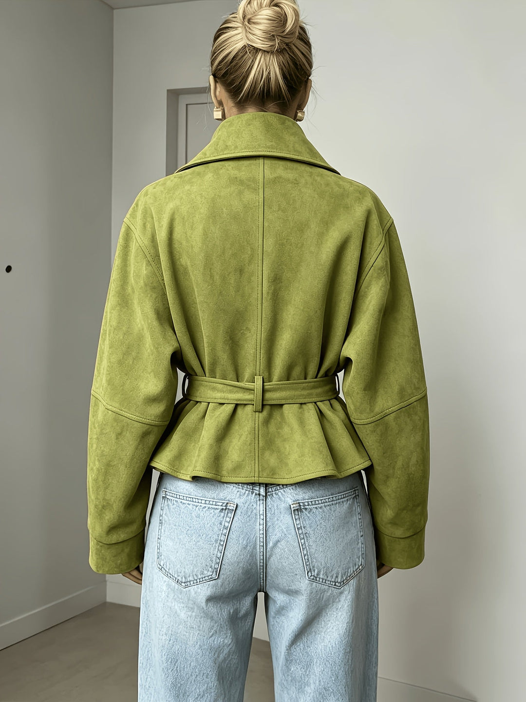 Drouin | Belted Jacket with Wide Sleeves