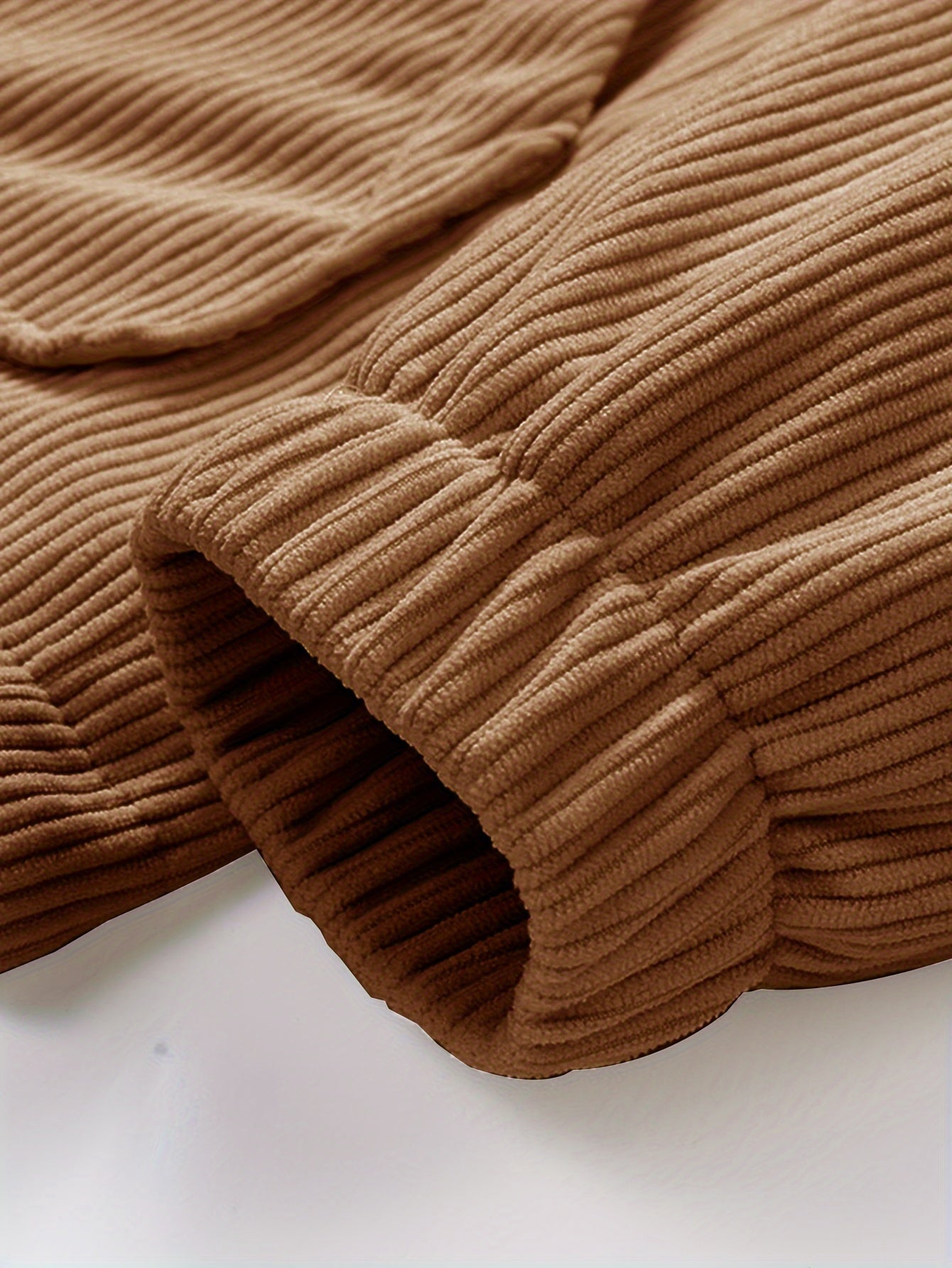Jacques | Long Sleeve Hooded Corduroy Jacket