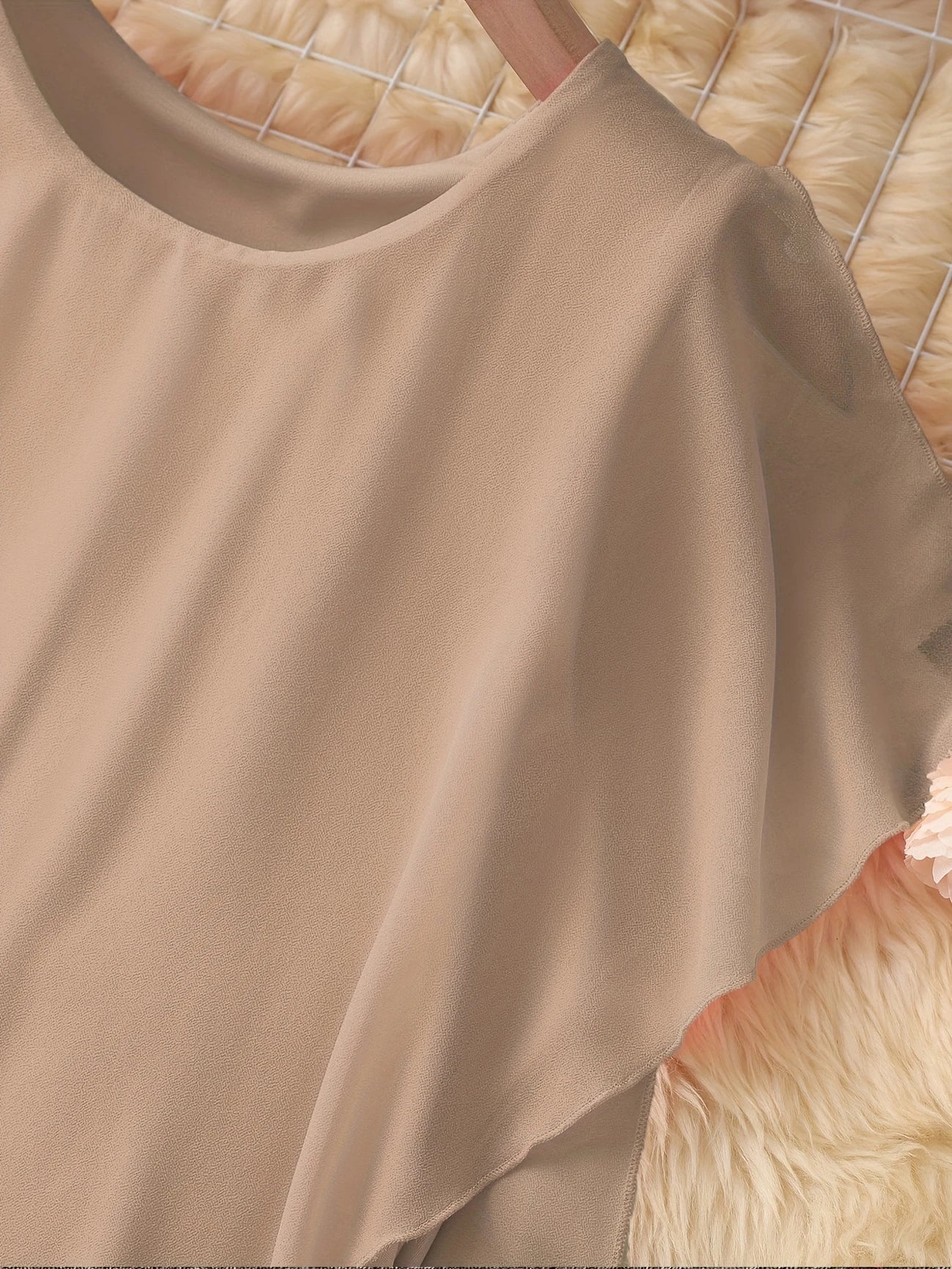 Maren | Sleeveless Asymmetric Layer Midi Dress