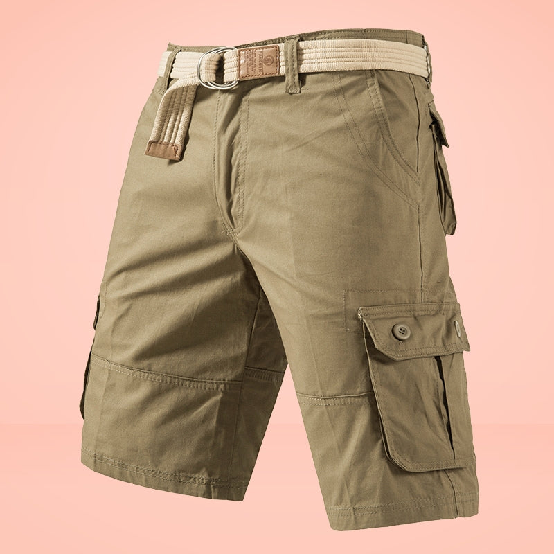 Waller | Cargo Shorts with Belt and Pockets