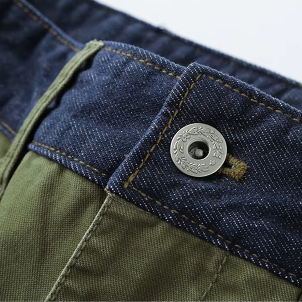Lgnacio | Cargo Trousers with Pockets and Tapered Legs