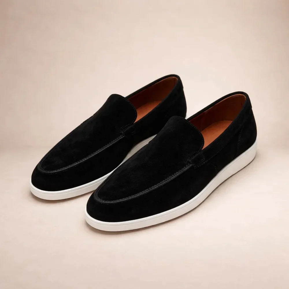 Marcel | Loafers Slip-On Moc Toe Suede-Style