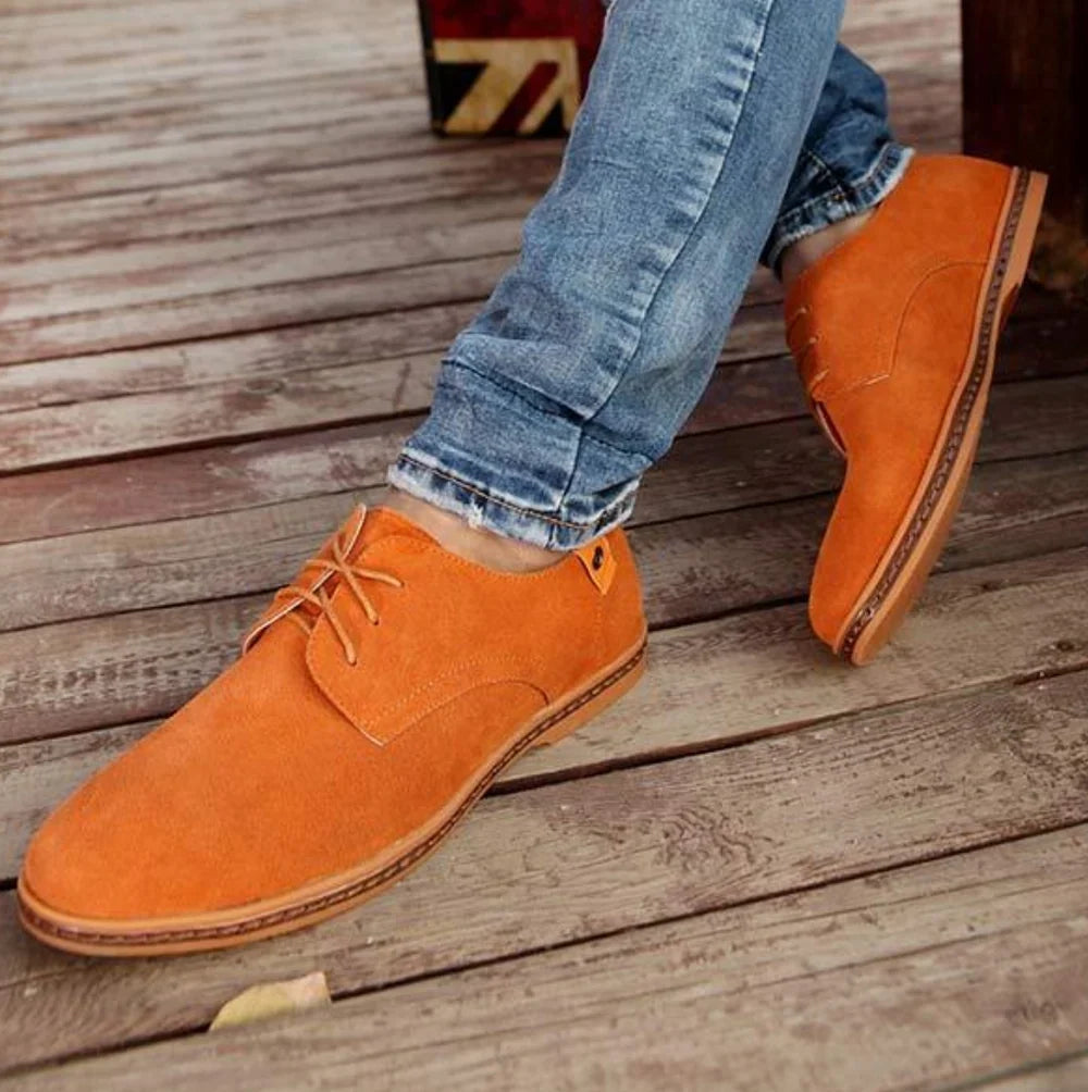 Steeve | Lace-Up Shoes Low-Top Suede-Feel
