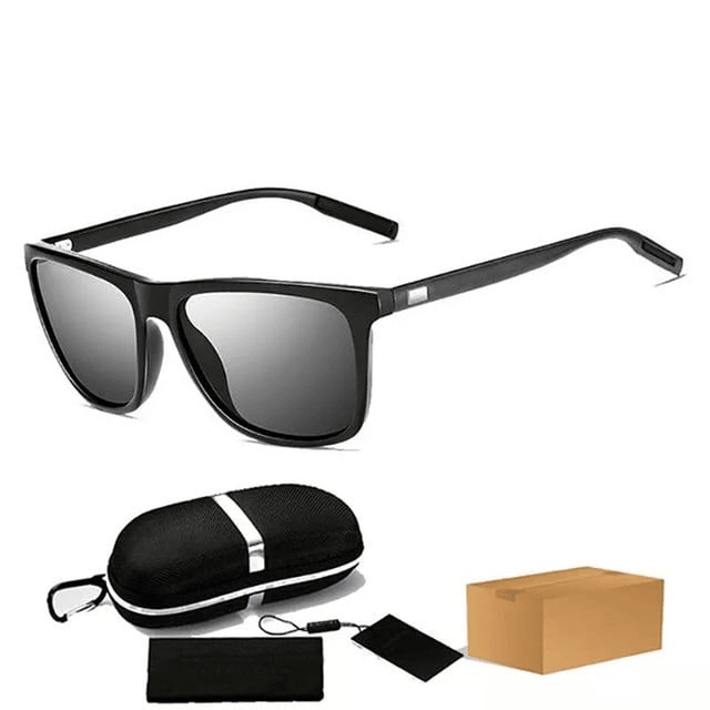 AeroShades | Square Polarised Wayfarer Sunglasses