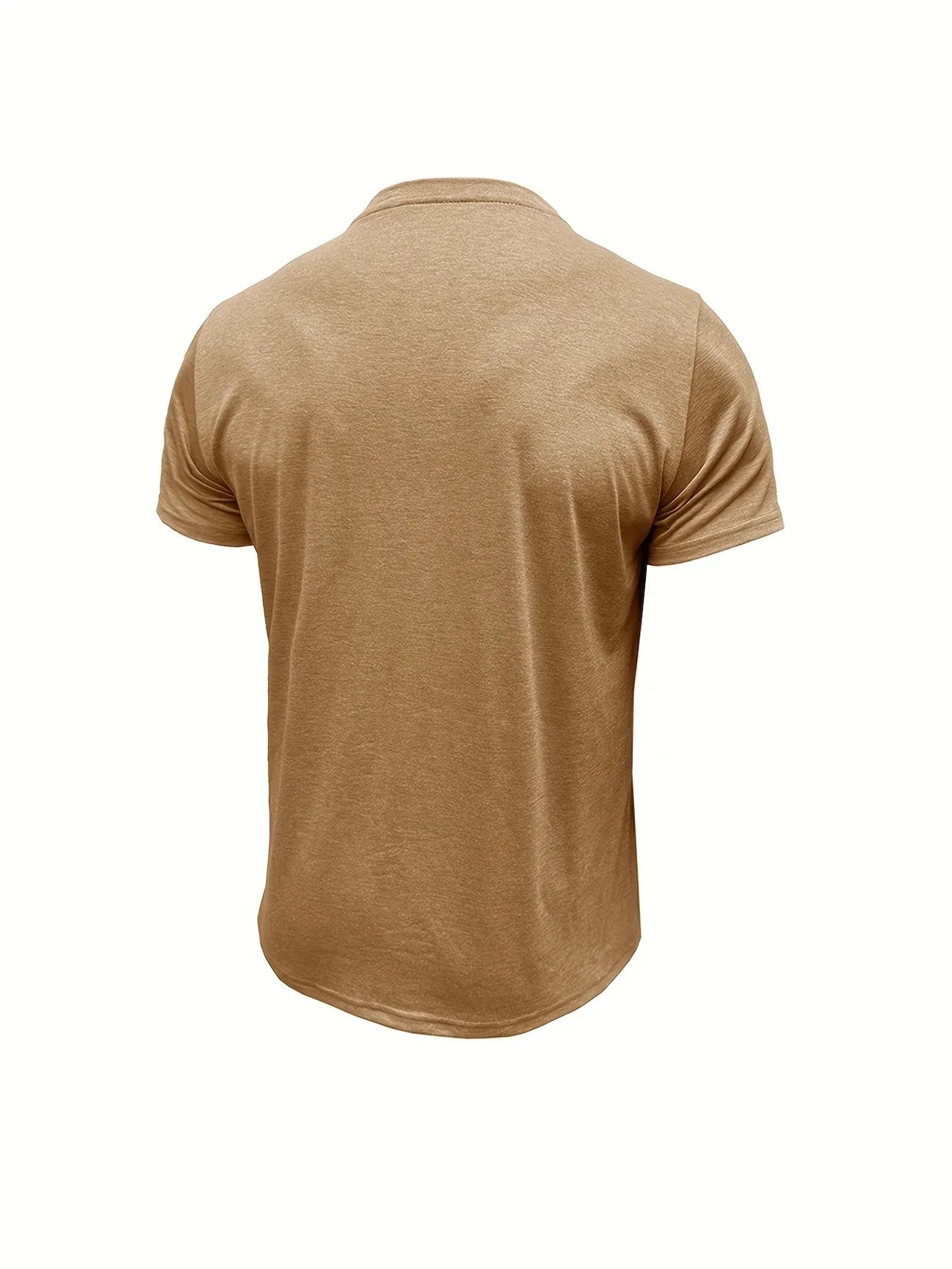 Saxon | Short Sleeve Henley Pocket T Shirt