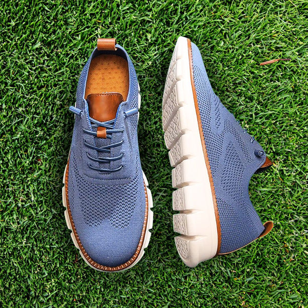 Vihanga | Mesh Knit Lace Up Trainers
