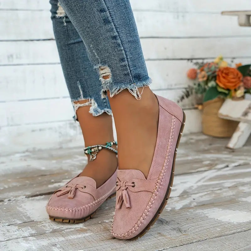 Tânia | Tassel Slip-On Loafers Shoes