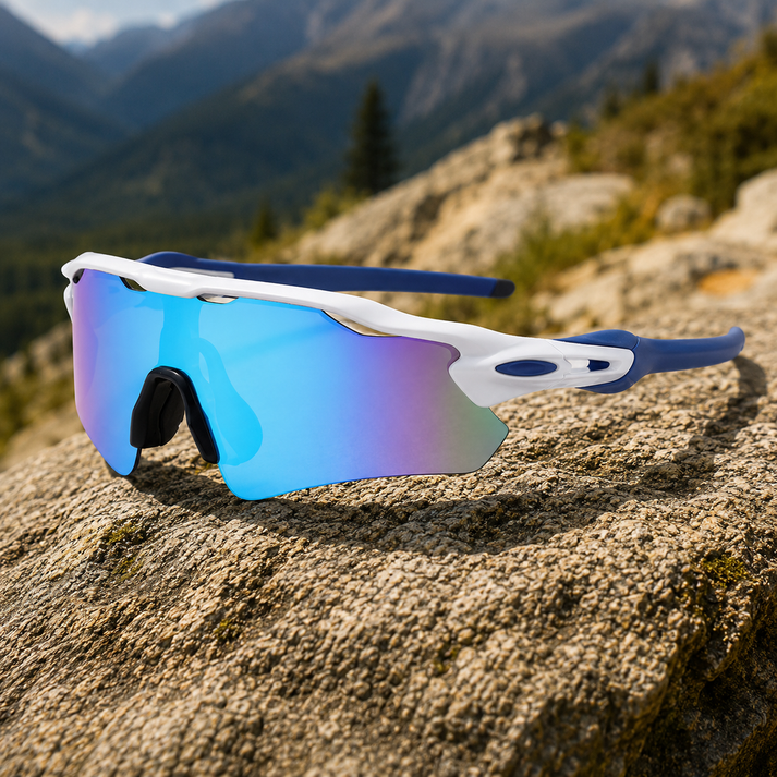 Cryzz | Shield Lens Wraparound Sports Sunglasses
