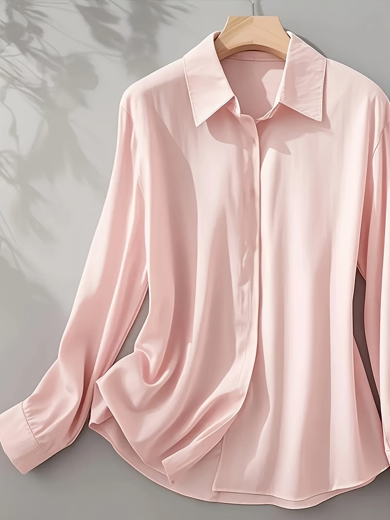 Elenochka - Long Sleeve Button Up Blouse