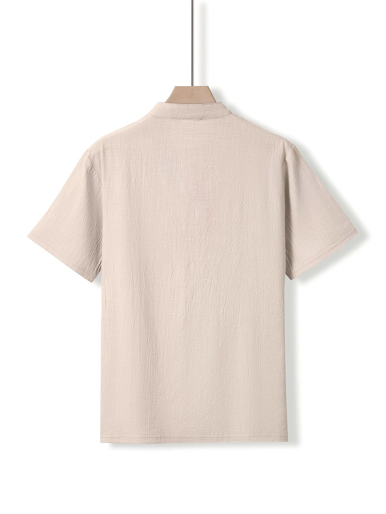 Markos | Short Sleeve Henley Shirt