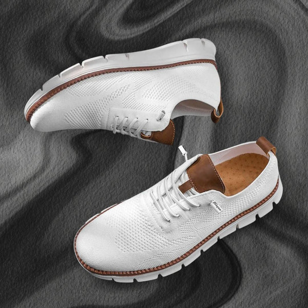 Vihanga | Mesh Knit Lace Up Trainers