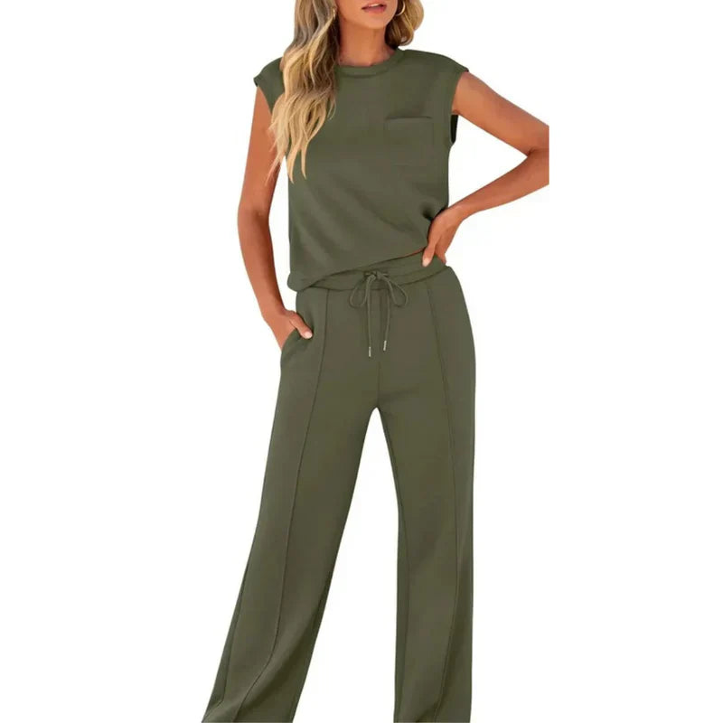 Pestana | Cap Sleeve Trouser Co Ord Set