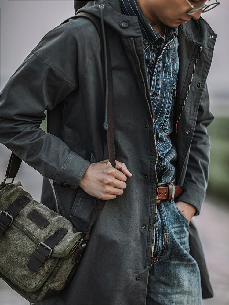 Engelbert | Hooded Longline Fishtail Parka Jacket