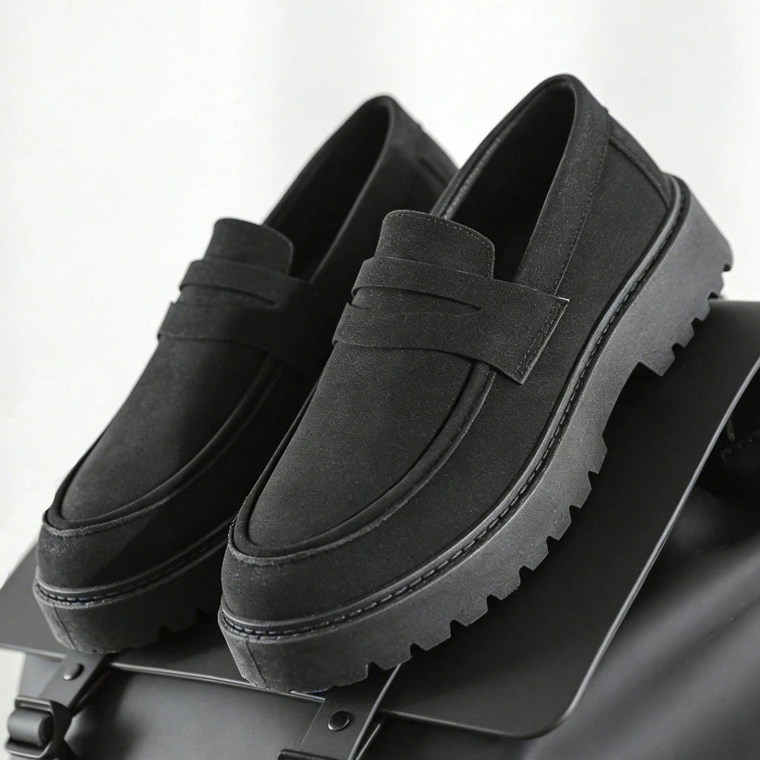 Narinder | Slip-On Penny Loafers with Chunky Soles