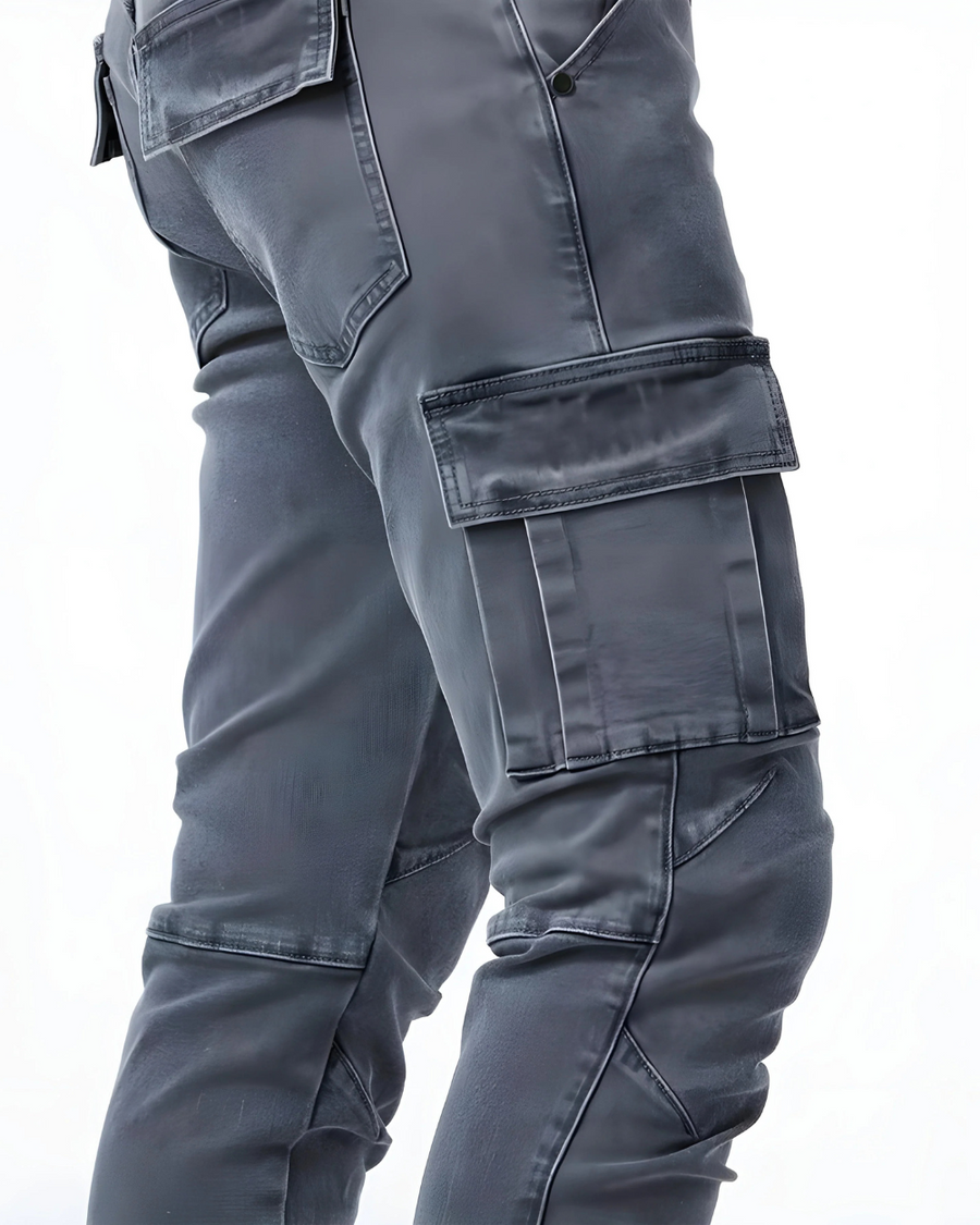 Avinoam |  Slim Fit Cargo Jogger Trousers