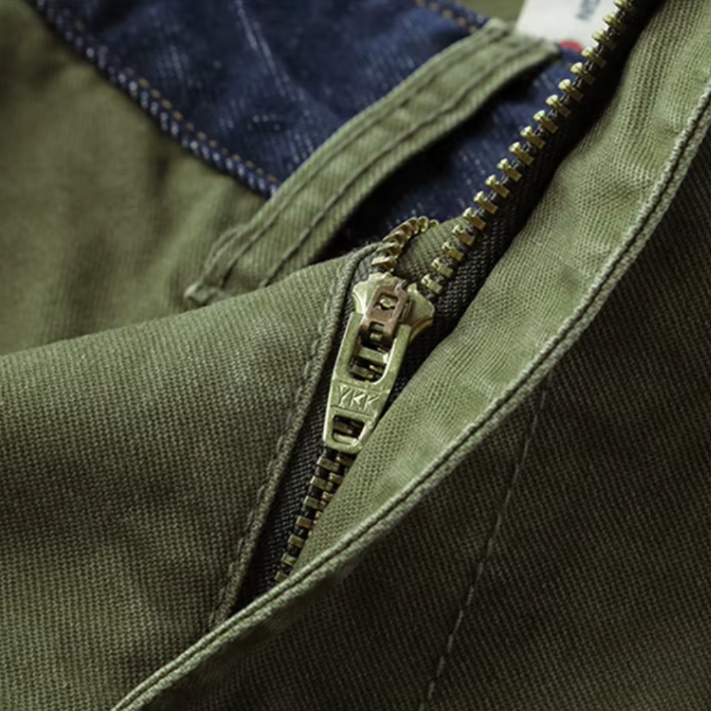 Lgnacio | Cargo Trousers with Pockets and Tapered Legs