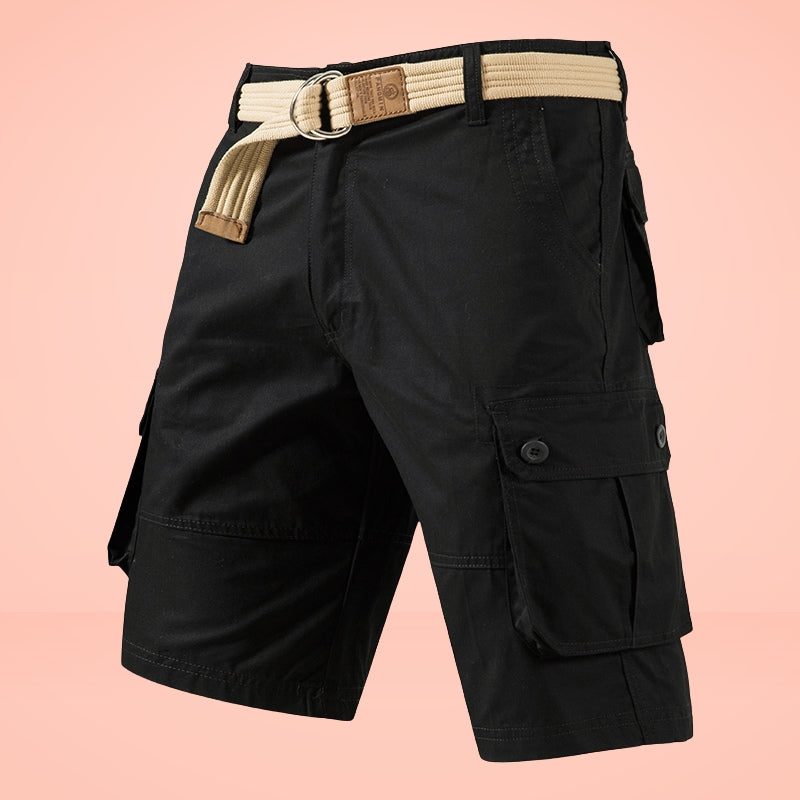 Waller | Cargo Shorts with Belt and Pockets