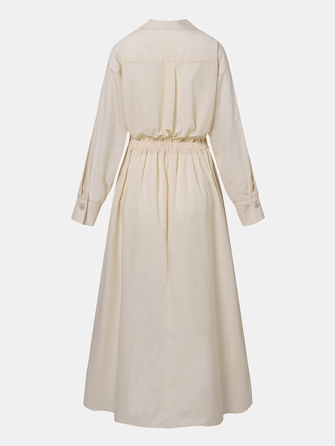 Priyanka - Elegant Long Sleeve Maxi Dress