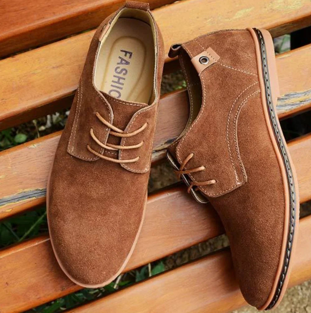 Steeve | Lace-Up Shoes Low-Top Suede-Feel