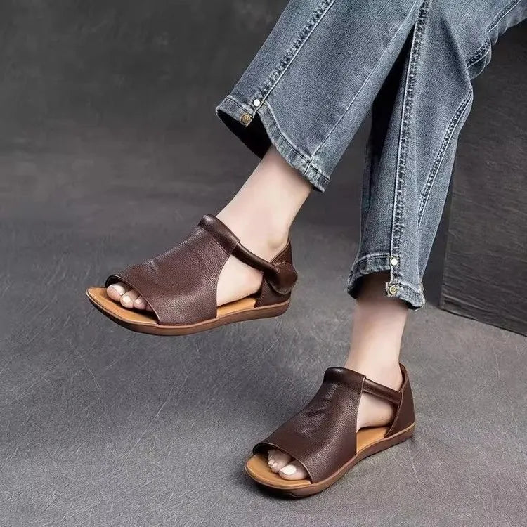 Shanera  | Soft Leather Comfort Walking Sandals
