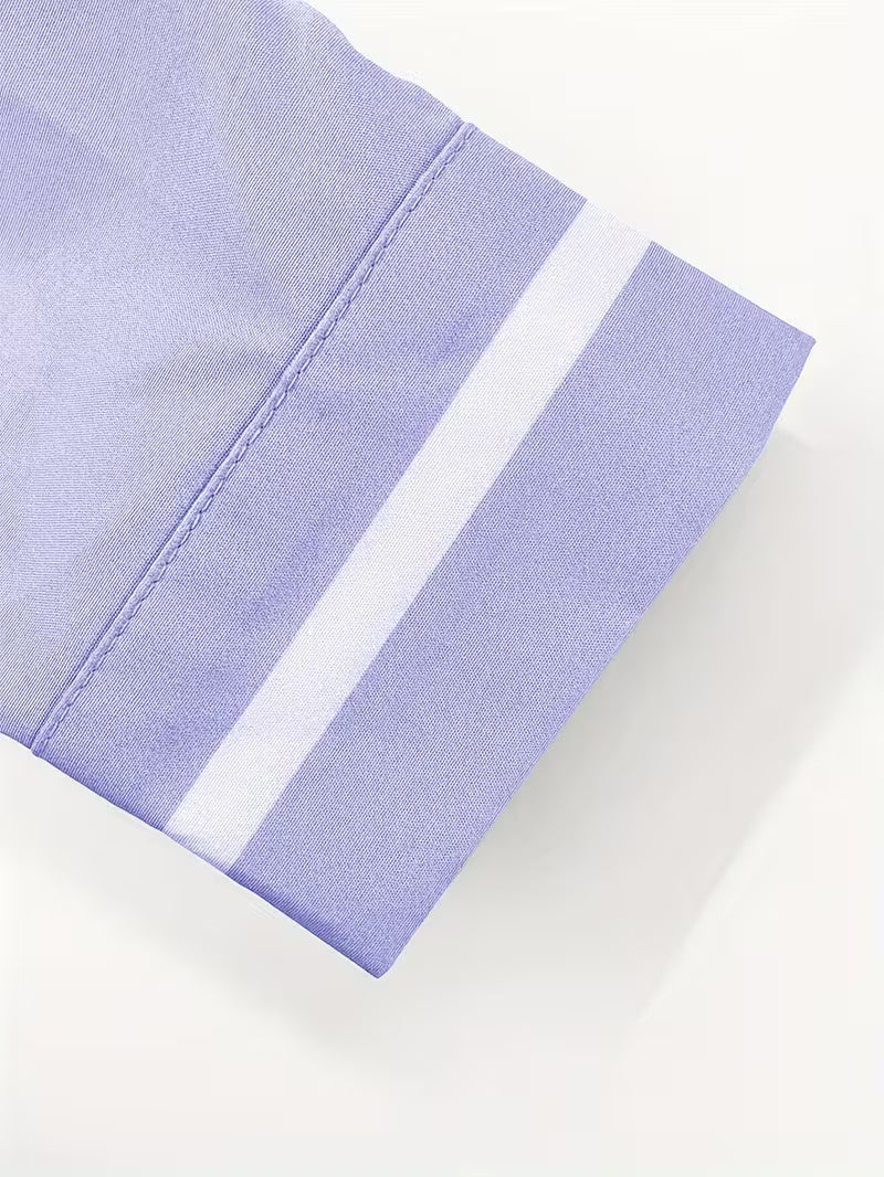 Askar | Long Sleeve Grandad Collar Shirt