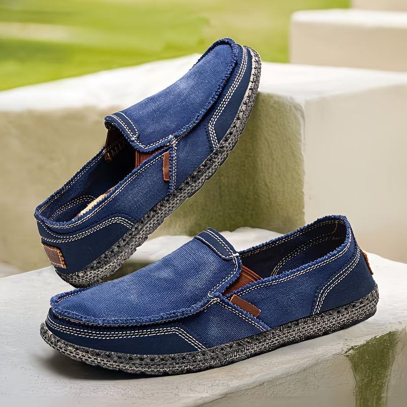 Vagner | Canvas Slip-On Casual Loafers