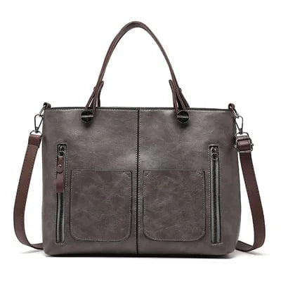 Britney | Leather-Style Multi Pocket Shoulder Bag