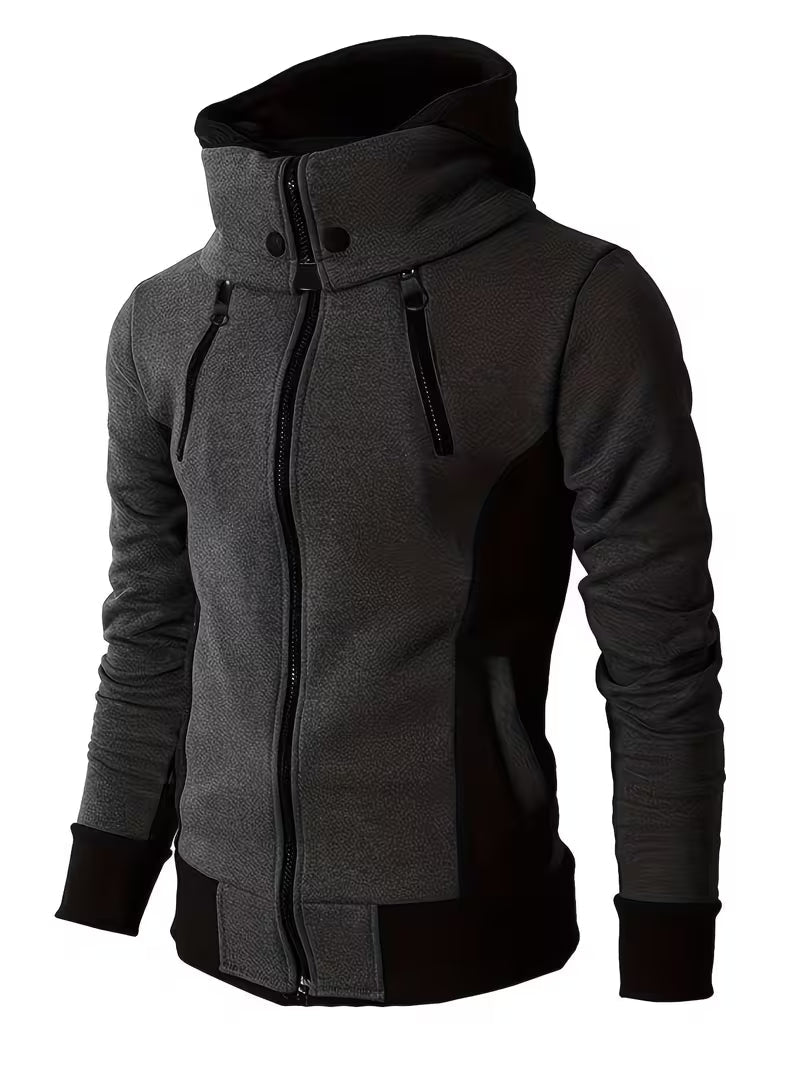 Griffiths | Hooded Colour Block Zip Jacket