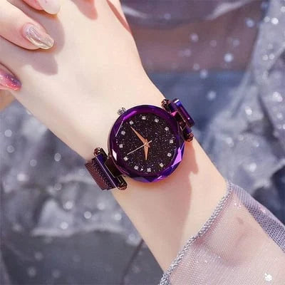 Enola | Star Dial Mesh Strap Watch