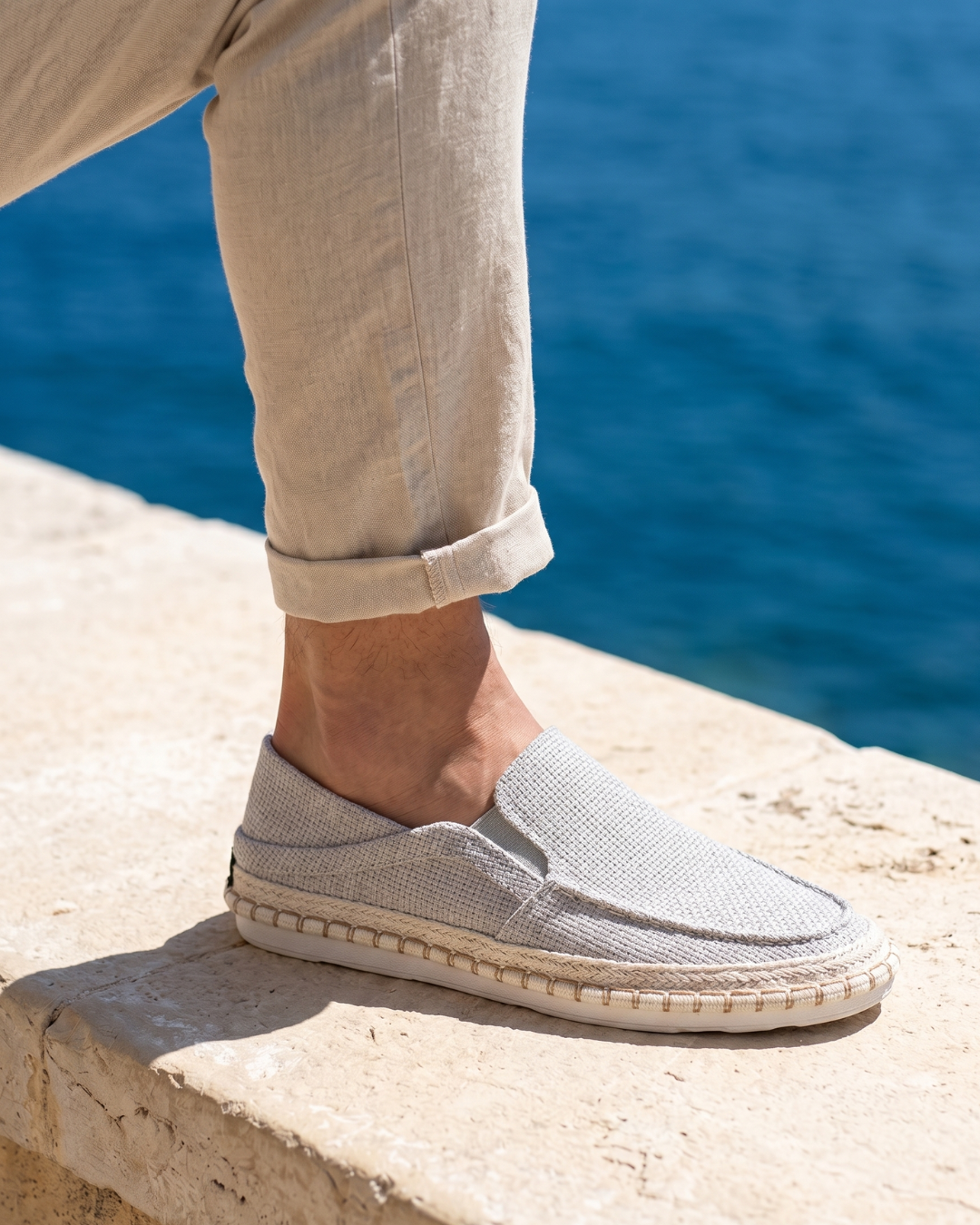 Gayel | Slip-On Woven Espadrille Casual Shoes
