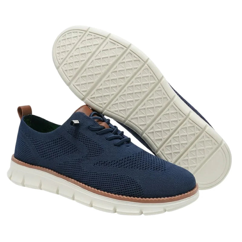 Laurie | Casual Knit Lace-Up Trainers