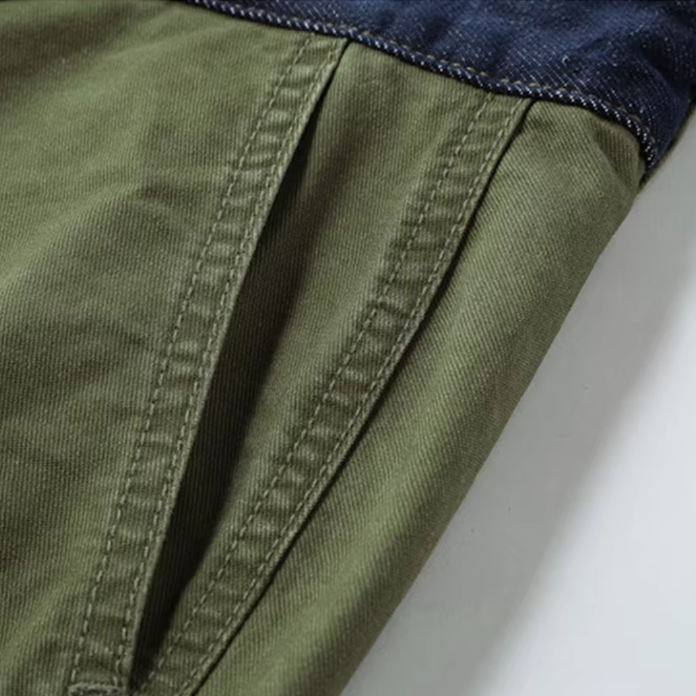 Lgnacio | Cargo Trousers with Pockets and Tapered Legs