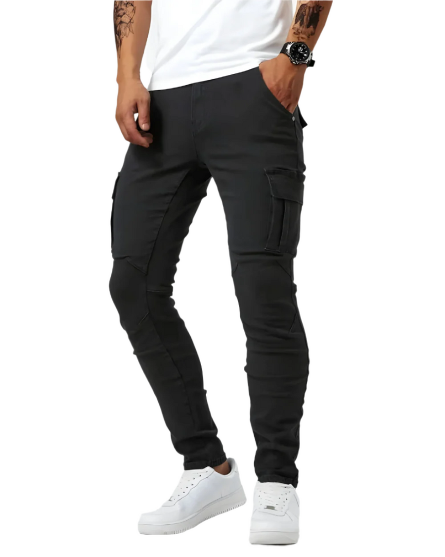 Avinoam |  Slim Fit Cargo Jogger Trousers